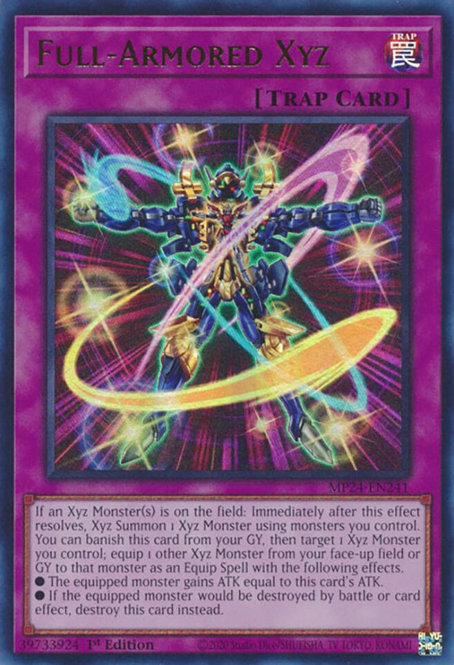 Full-Armored Xyz [MP24-EN241] Ultra Rare | Rock City Comics