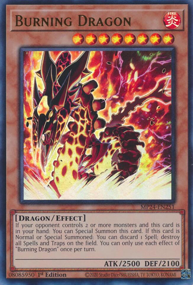 Burning Dragon [MP24-EN251] Ultra Rare | Rock City Comics