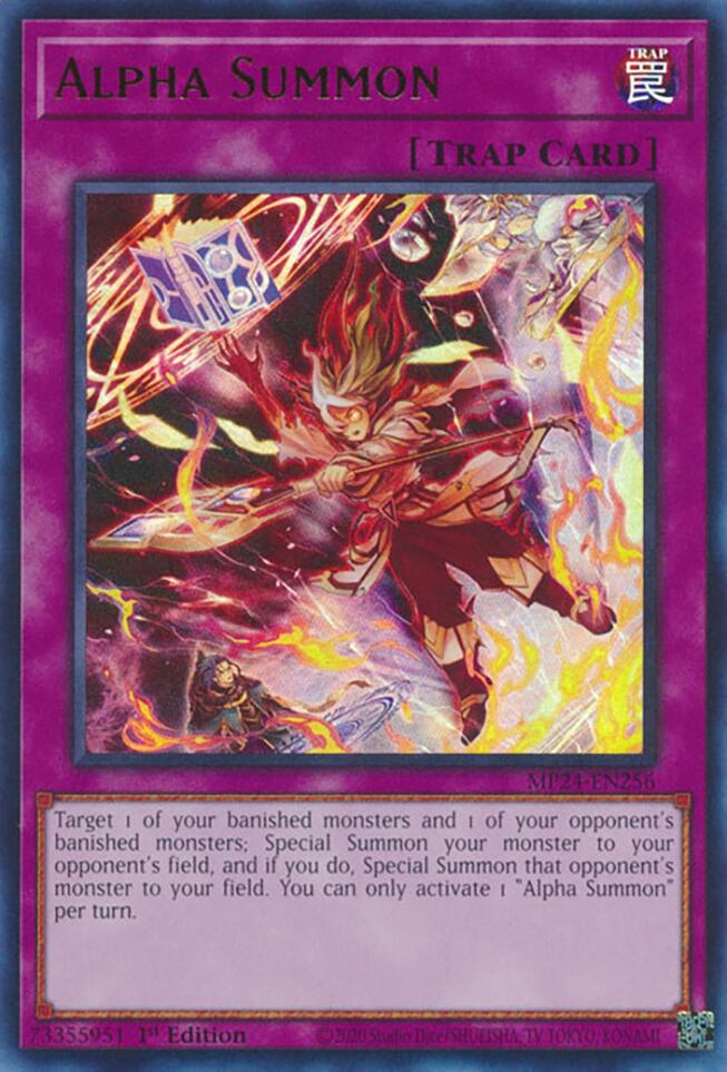 Alpha Summon [MP24-EN256] Ultra Rare | Rock City Comics