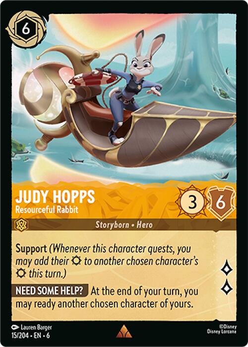 Judy Hopps - Resourceful Rabbit (15/204) [Azurite Sea] | Rock City Comics
