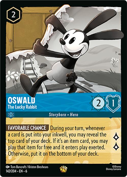 Oswald - The Lucky Rabbit (142/204) [Azurite Sea] | Rock City Comics
