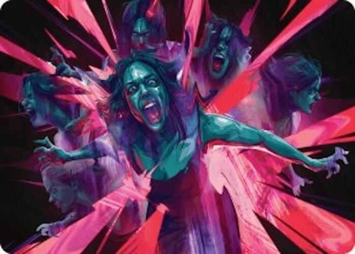 Waltz of Rage Art Card [Duskmourn: House of Horror Art Series] | Rock City Comics