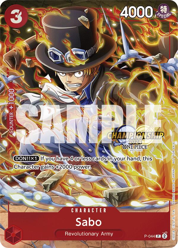 Sabo (CS 2024 Event Pack) [One Piece Promotion Cards] | Rock City Comics