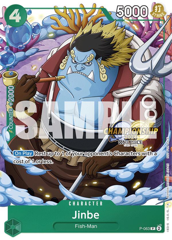 Jinbe (CS 2024 Event Pack) [One Piece Promotion Cards] | Rock City Comics