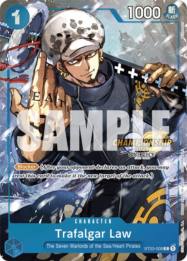 Trafalgar Law (ST03-008) (CS 2024 Event Pack) [One Piece Promotion Cards] | Rock City Comics