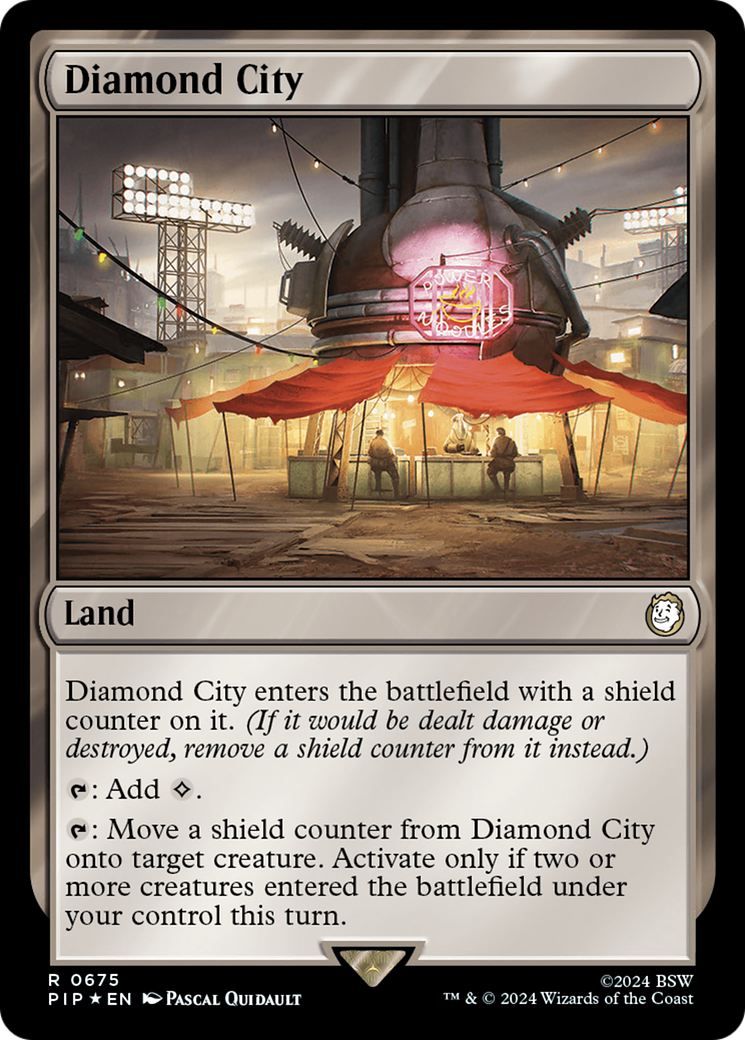 Diamond City (Surge Foil) [Fallout] | Rock City Comics