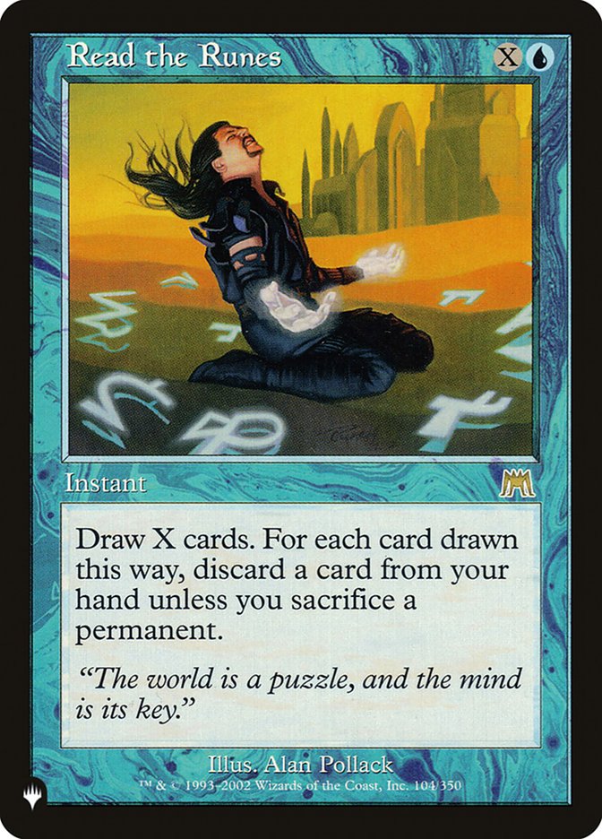 Read the Runes [The List] | Rock City Comics