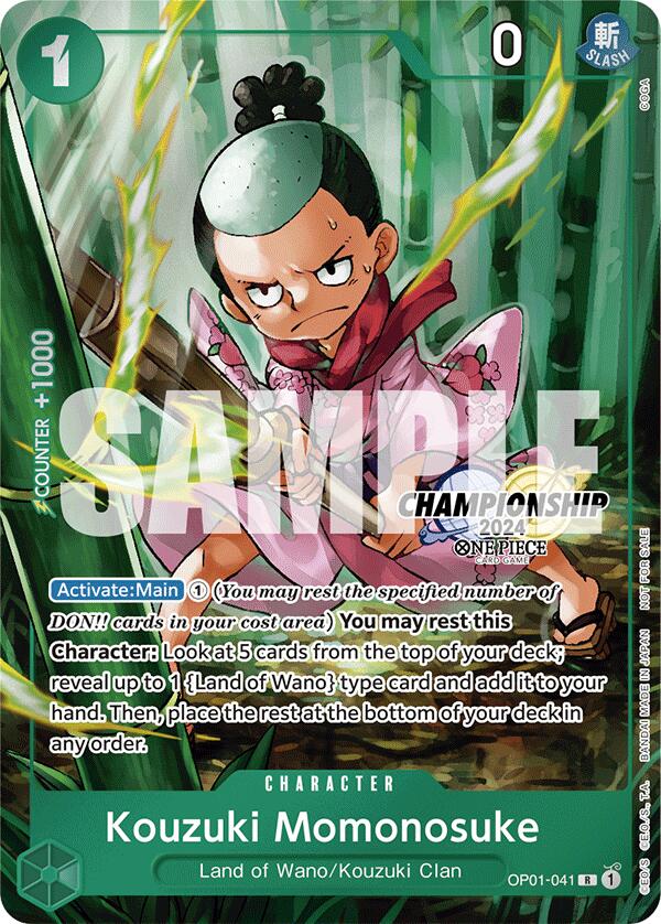 Kouzuki Momonosuke (CS 2024 Celebration Pack) [One Piece Promotion Cards] | Rock City Comics