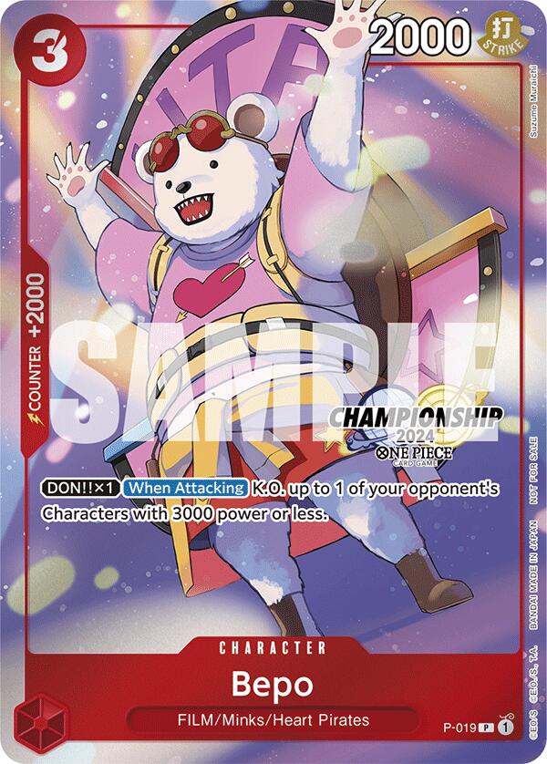 Bepo (CS 2024 Celebration Pack) [One Piece Promotion Cards] | Rock City Comics