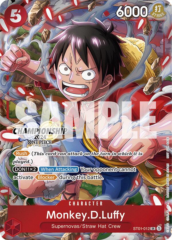 Monkey.D.Luffy (CS 2024 Celebration Pack) [One Piece Promotion Cards] | Rock City Comics