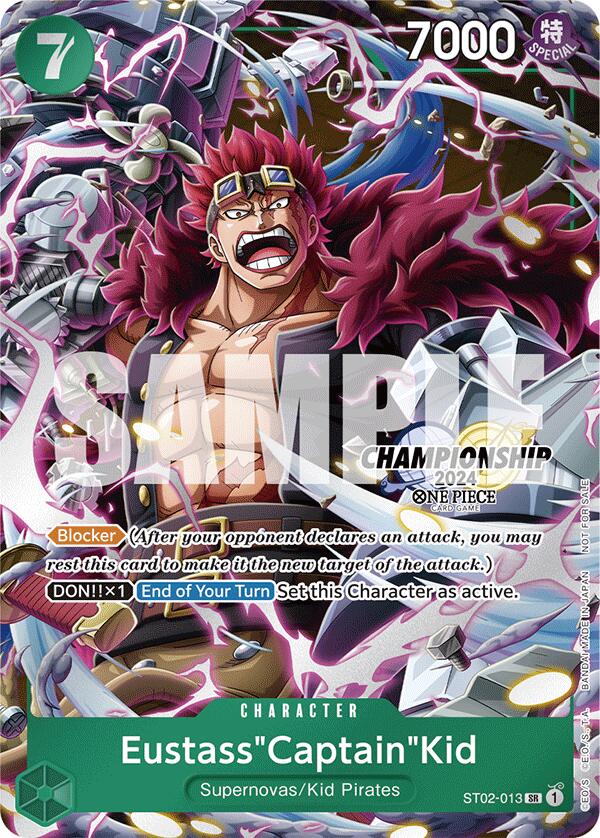 Eustass"Captain"Kid (CS 2024 Celebration Pack) [One Piece Promotion Cards] | Rock City Comics