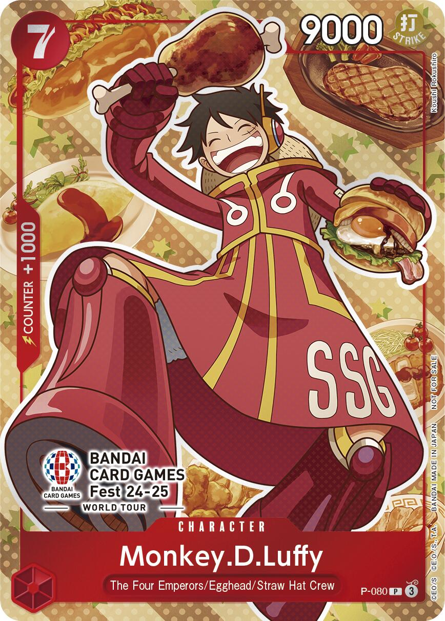 Monkey.D.Luffy (Bandai Card Games Fest 24-25) [One Piece Promotion Cards] | Rock City Comics