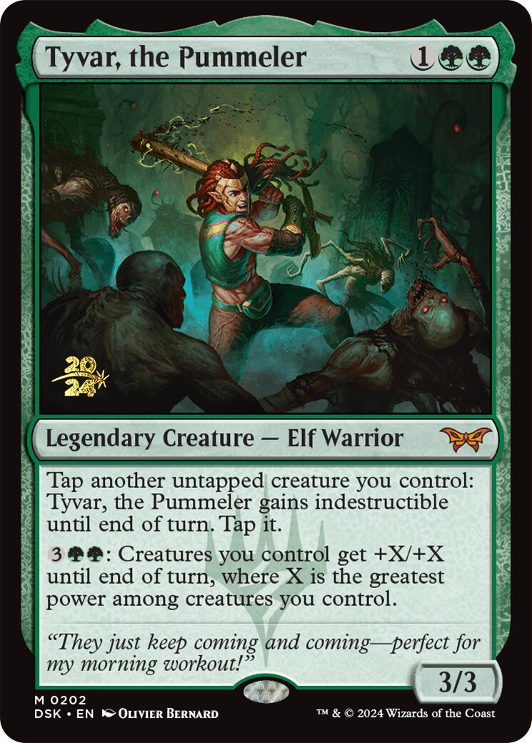 Tyvar, the Pummeler [Duskmourn: House of Horror Prerelease Promos] | Rock City Comics