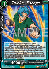 Trunks, Escape (BT26-126) [Ultimate Advent] | Rock City Comics