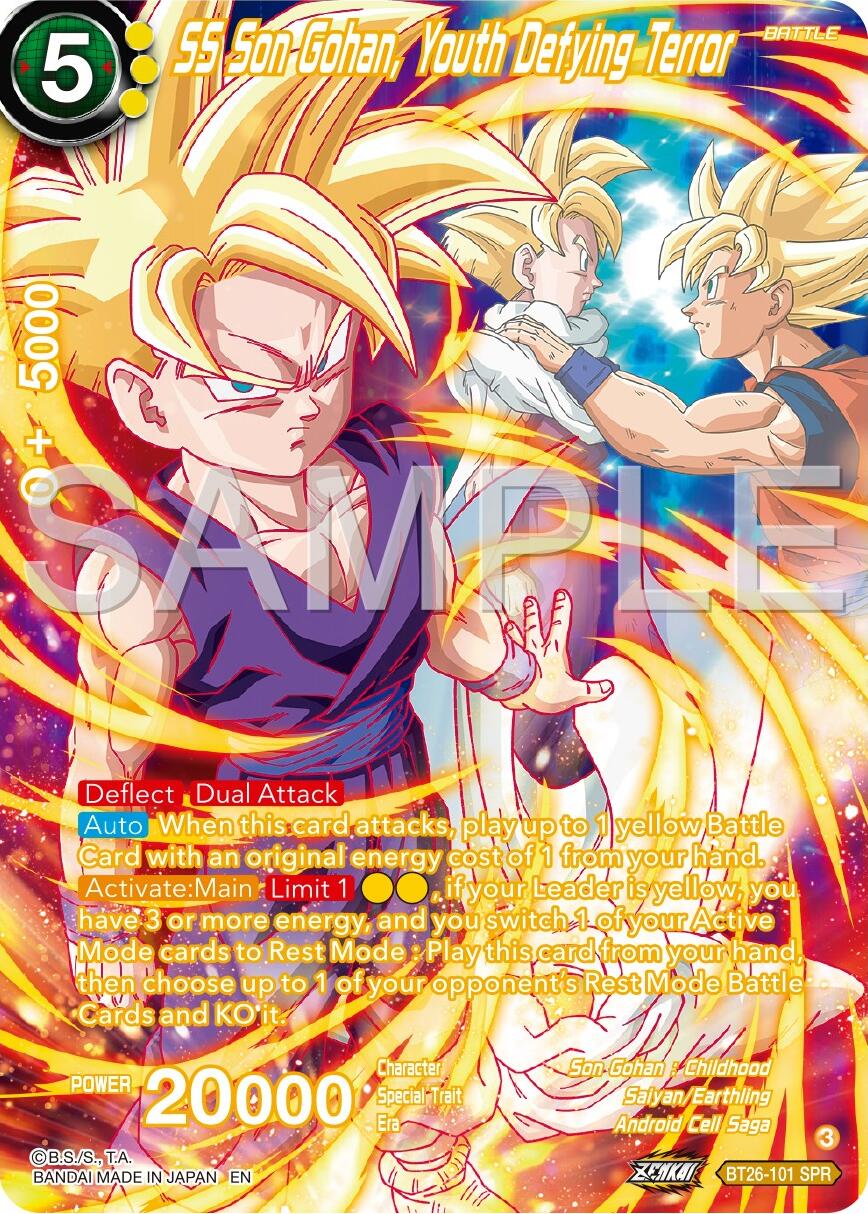 SS Son Gohan Youth Defying Terror (SPR) (BT26-101) [Ultimate Advent] | Rock City Comics