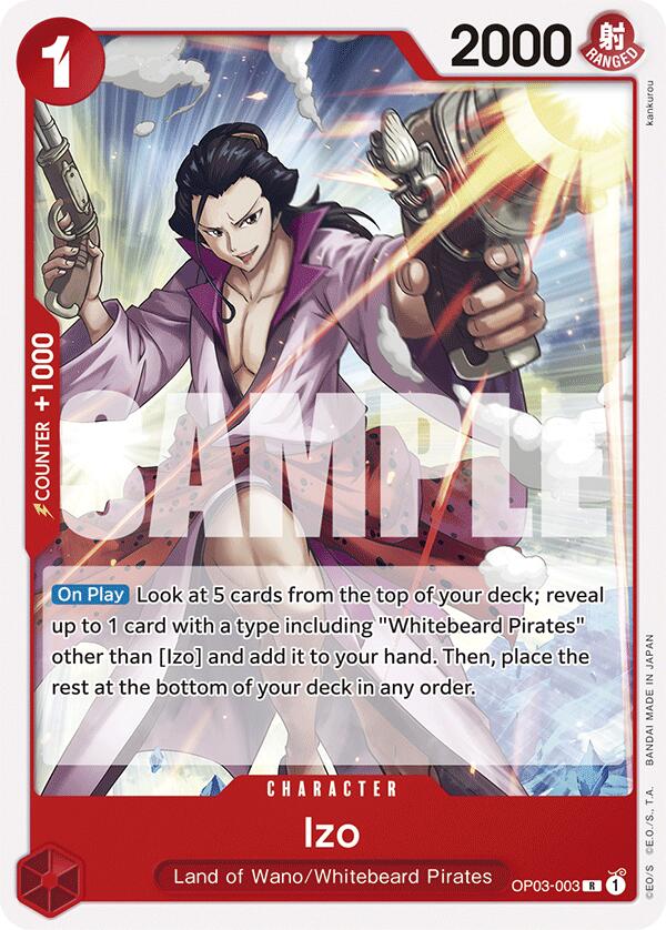 Izo [Starter Deck: RED Edward.Newgate] | Rock City Comics