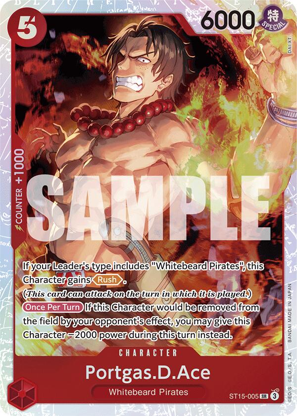 Portgas.D.Ace [Starter Deck: RED Edward.Newgate] | Rock City Comics