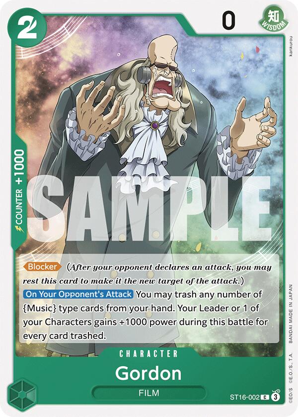 Gordon [Starter Deck: GREEN Uta] | Rock City Comics