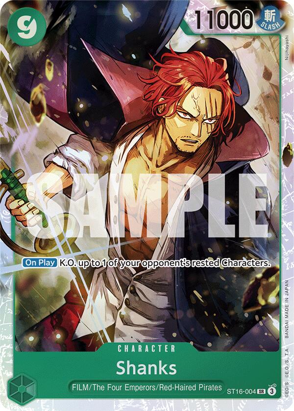 Shanks [Starter Deck: GREEN Uta] | Rock City Comics