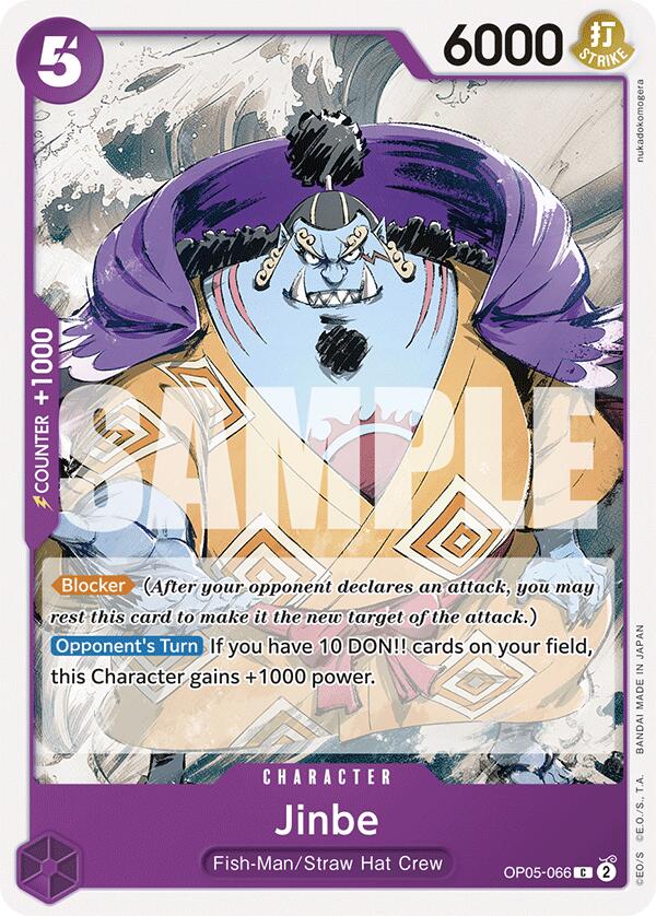 Jinbe [Starter Deck: PURPLE Monkey.D.Luffy] | Rock City Comics