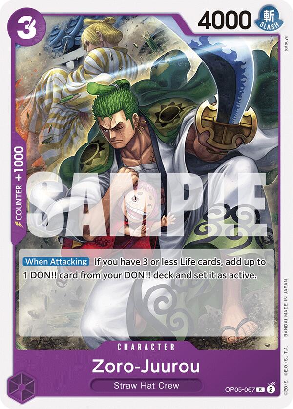 Zoro-Juurou [Starter Deck: PURPLE Monkey.D.Luffy] | Rock City Comics