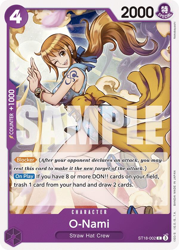 O-Nami [Starter Deck: PURPLE Monkey.D.Luffy] | Rock City Comics