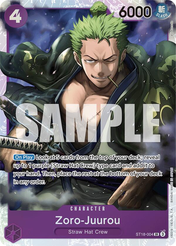 Zoro-Juurou [Starter Deck: PURPLE Monkey.D.Luffy] | Rock City Comics