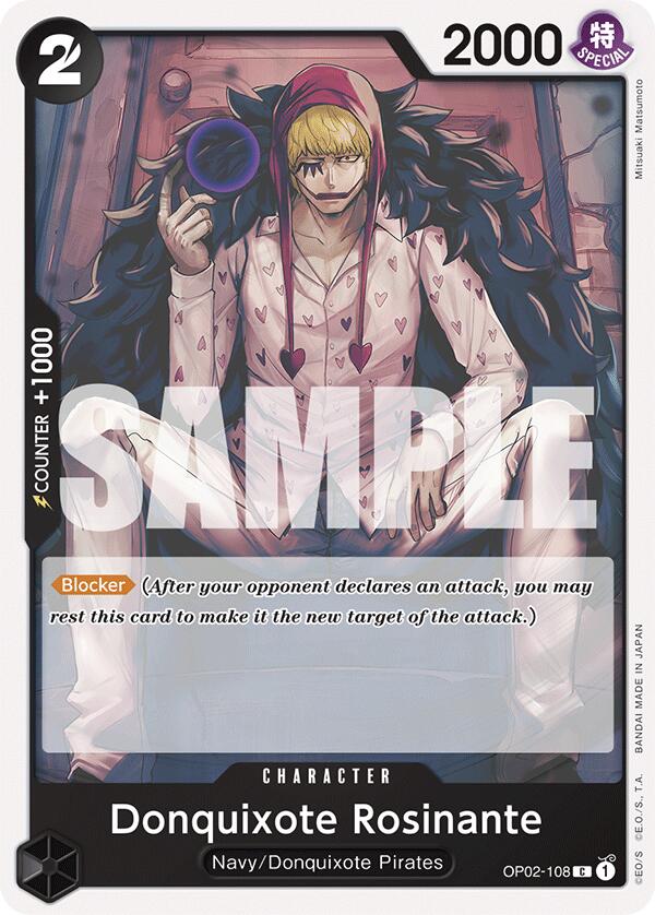 Donquixote Rosinante [Starter Deck: BLACK Smoker] | Rock City Comics