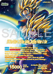 SS Son Goku // SS Son Goku & SS Son Gohan, Battling Father & Son (Alternate Art) (BT26-090) [Ultimate Advent] | Rock City Comics