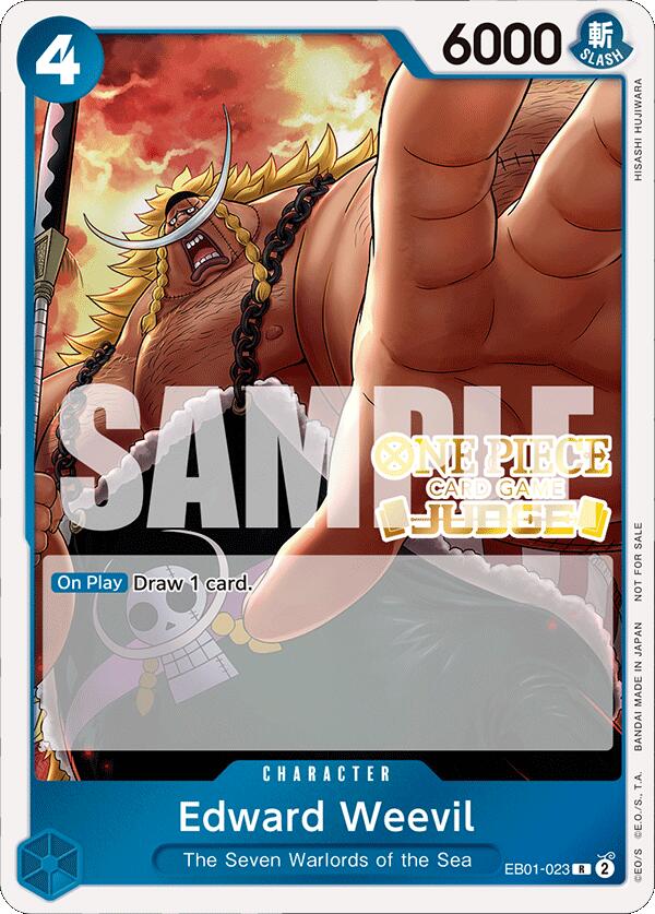 Edward Weevil (Judge Pack Vol. 4) [One Piece Promotion Cards] | Rock City Comics