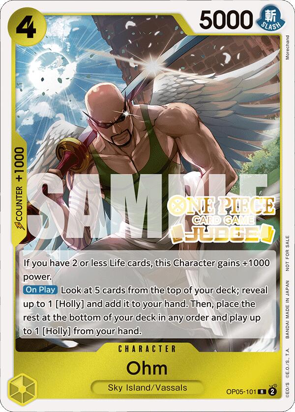 Ohm (Judge Pack Vol. 4) [One Piece Promotion Cards] | Rock City Comics