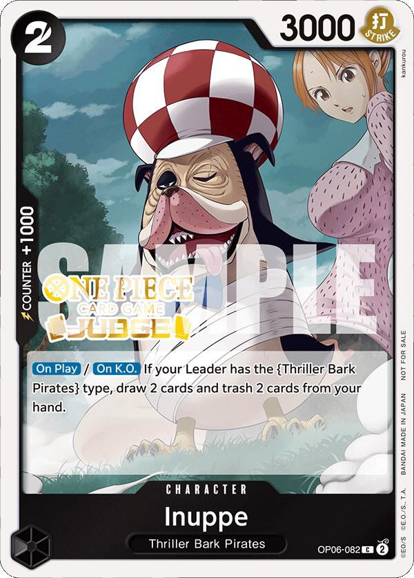 Inuppe (Judge Pack Vol. 4) [One Piece Promotion Cards] | Rock City Comics