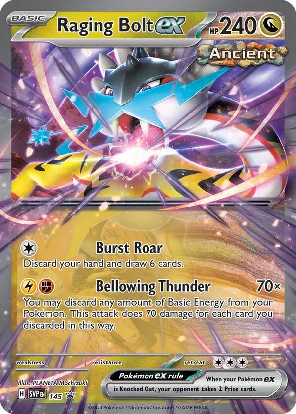 Raging Bolt ex (145) [SV: Scarlet & Violet Promo Cards] | Rock City Comics