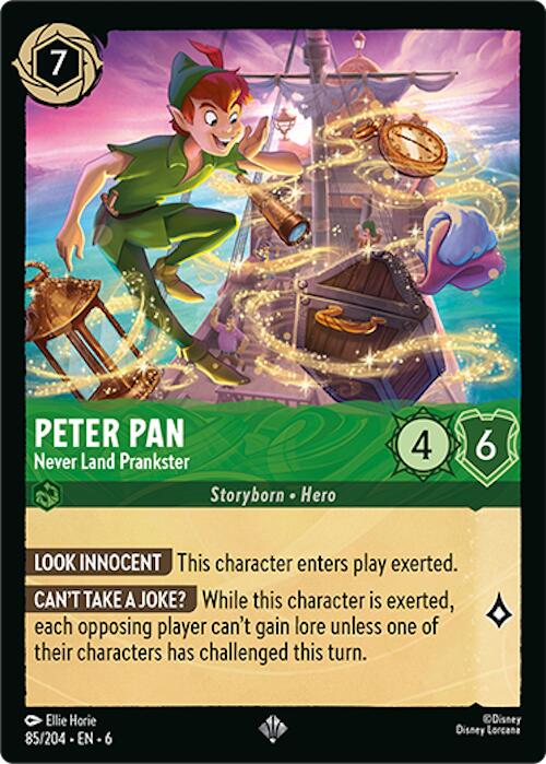 Peter Pan - Never Land Prankster (85/204) [Azurite Sea] | Rock City Comics