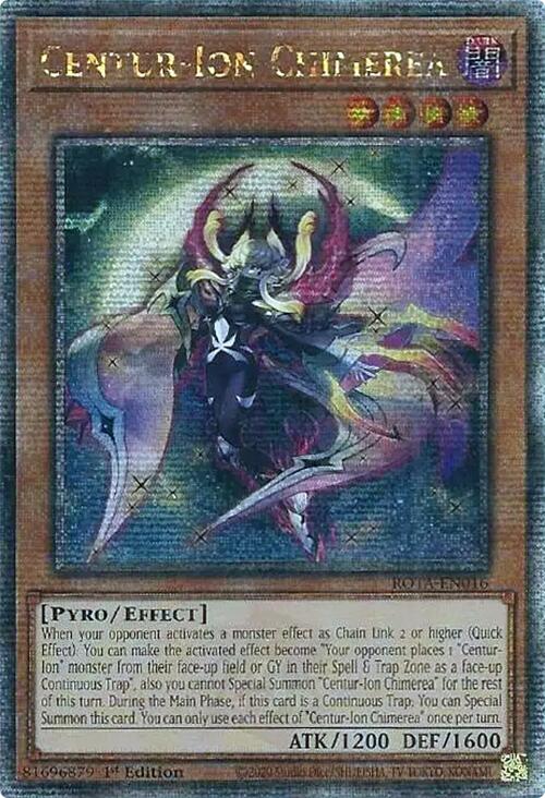 Centur-Ion Chimerea (Quarter Century Secret Rare) [ROTA-EN016] Quarter Century Secret Rare | Rock City Comics