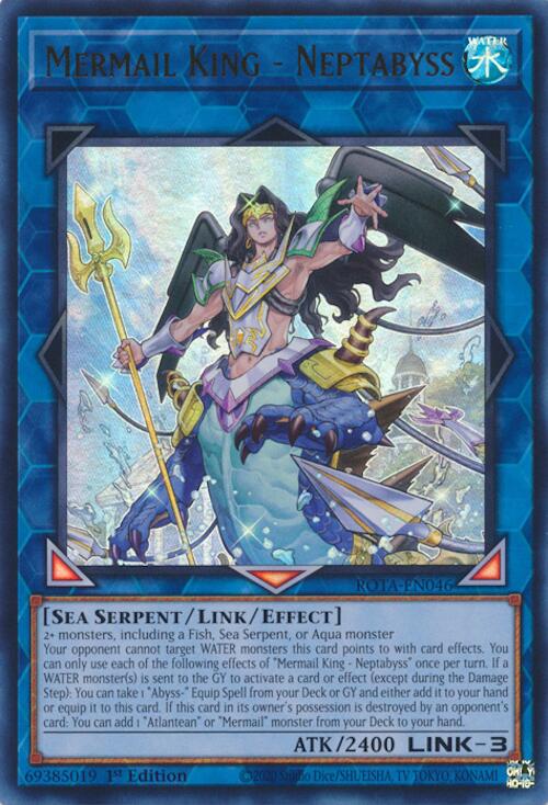Mermail King - Neptabyss [ROTA-EN046] Ultra Rare | Rock City Comics