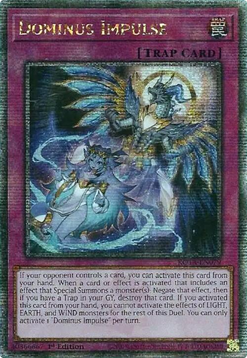 Dominus Impulse (Quarter Century Secret Rare) [ROTA-EN079] Quarter Century Secret Rare | Rock City Comics