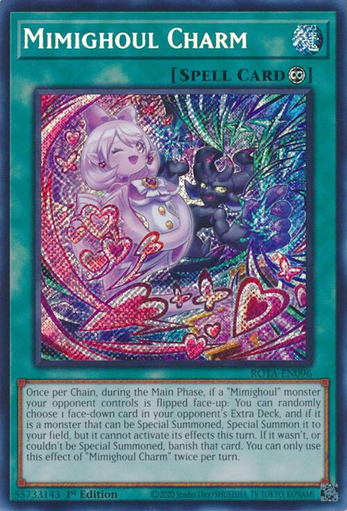 Mimighoul Charm [ROTA-EN096] Secret Rare | Rock City Comics
