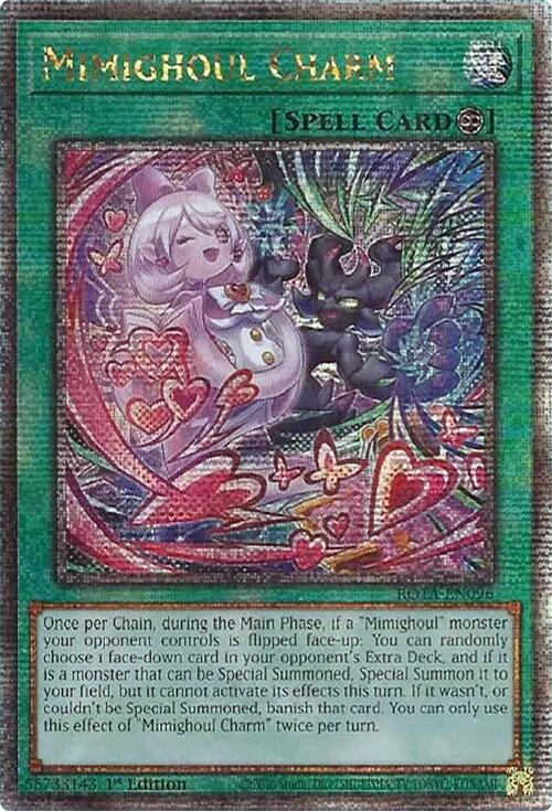 Mimighoul Charm (Quarter Century Secret Rare) [ROTA-EN096] Quarter Century Secret Rare | Rock City Comics