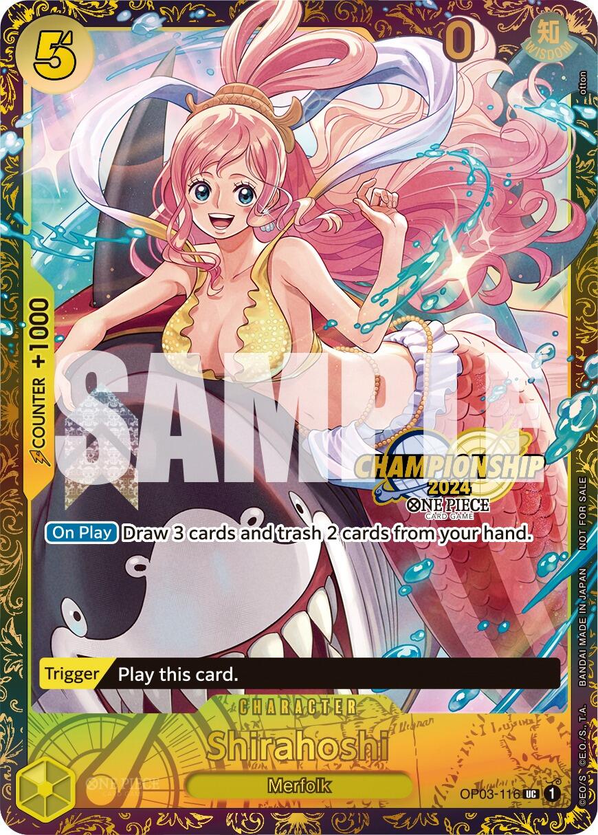 Shirahoshi (October Championship 2024 Online Regional) [One Piece Promotion Cards] | Rock City Comics