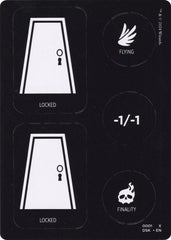 Punch Card Token (1 // 2) [Duskmourn: House of Horror Tokens] | Rock City Comics