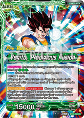 Son Goku & Vegeta // Vegito, Prodigious Fusion (BT26-060) [Ultimate Advent Prerelease Promos] | Rock City Comics