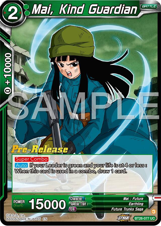 Mai, Kind Guardian (BT26-077) [Ultimate Advent Prerelease Promos] | Rock City Comics