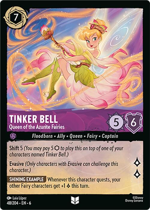 Tinker Bell - Queen of the Azurite Fairies (48/204) [Azurite Sea] | Rock City Comics