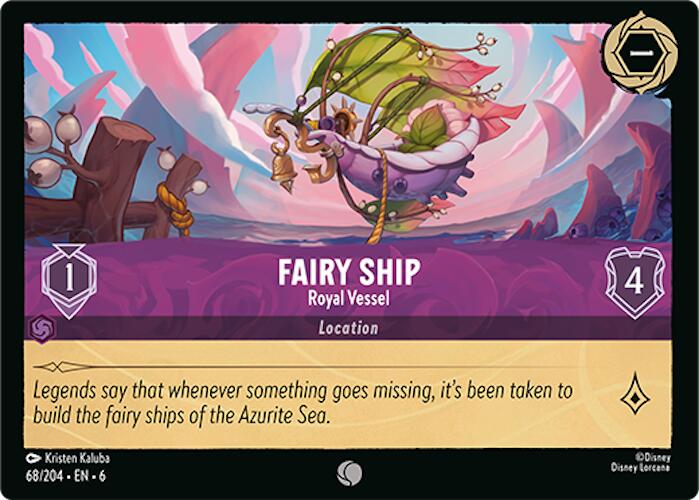 Fairy Ship - Royal Vessel (68/204) [Azurite Sea] | Rock City Comics