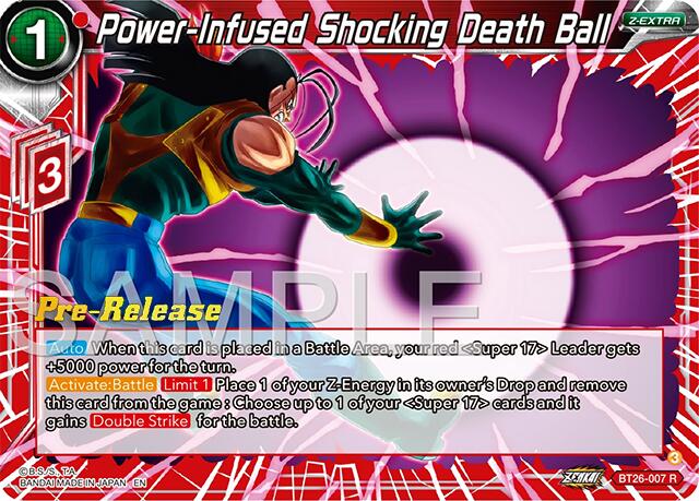 Power-Infused Shocking Death Ball (BT26-007) [Ultimate Advent Prerelease Promos] | Rock City Comics