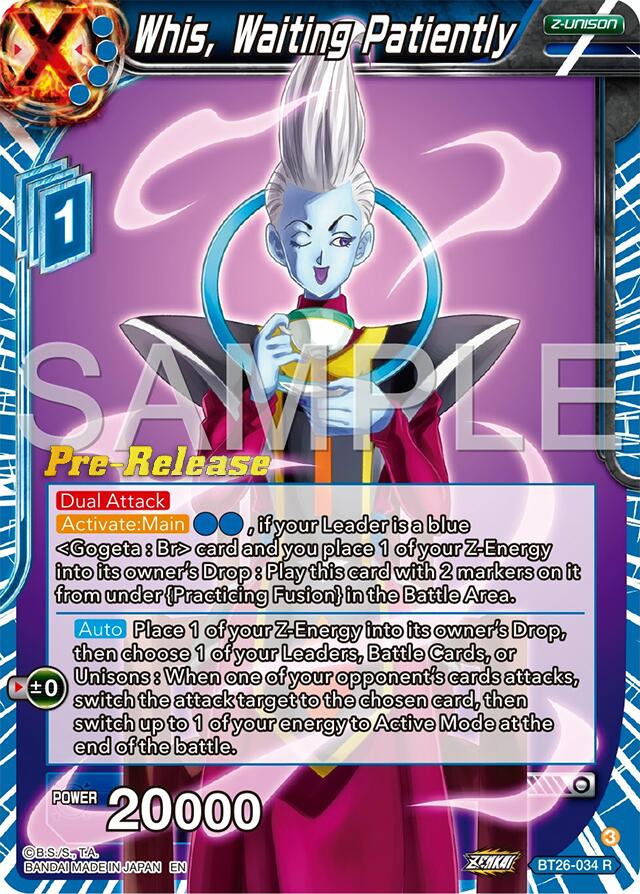 Whis, Waiting Patiently (BT26-034) [Ultimate Advent Prerelease Promos] | Rock City Comics