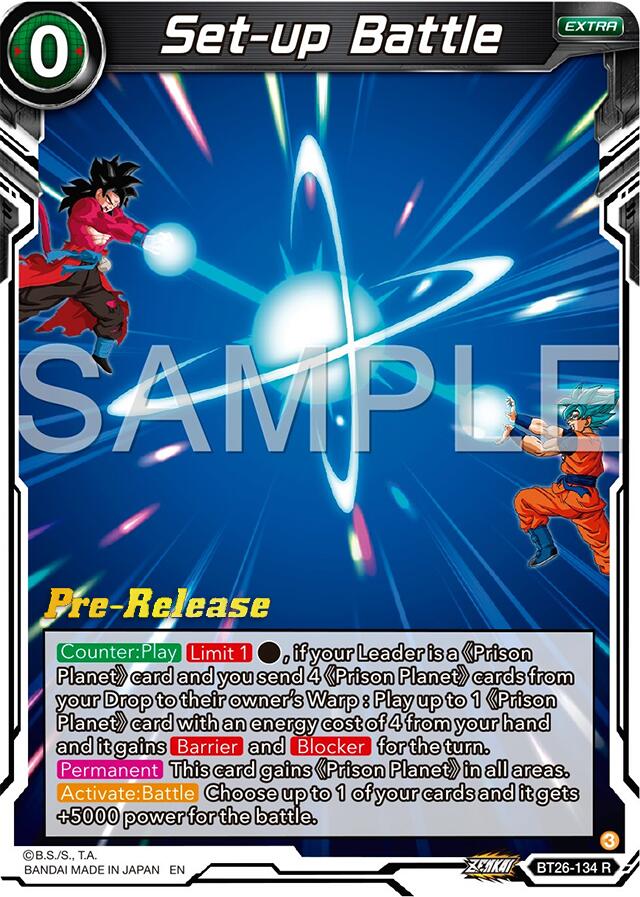 Set-up Battle (BT26-134) [Ultimate Advent Prerelease Promos] | Rock City Comics