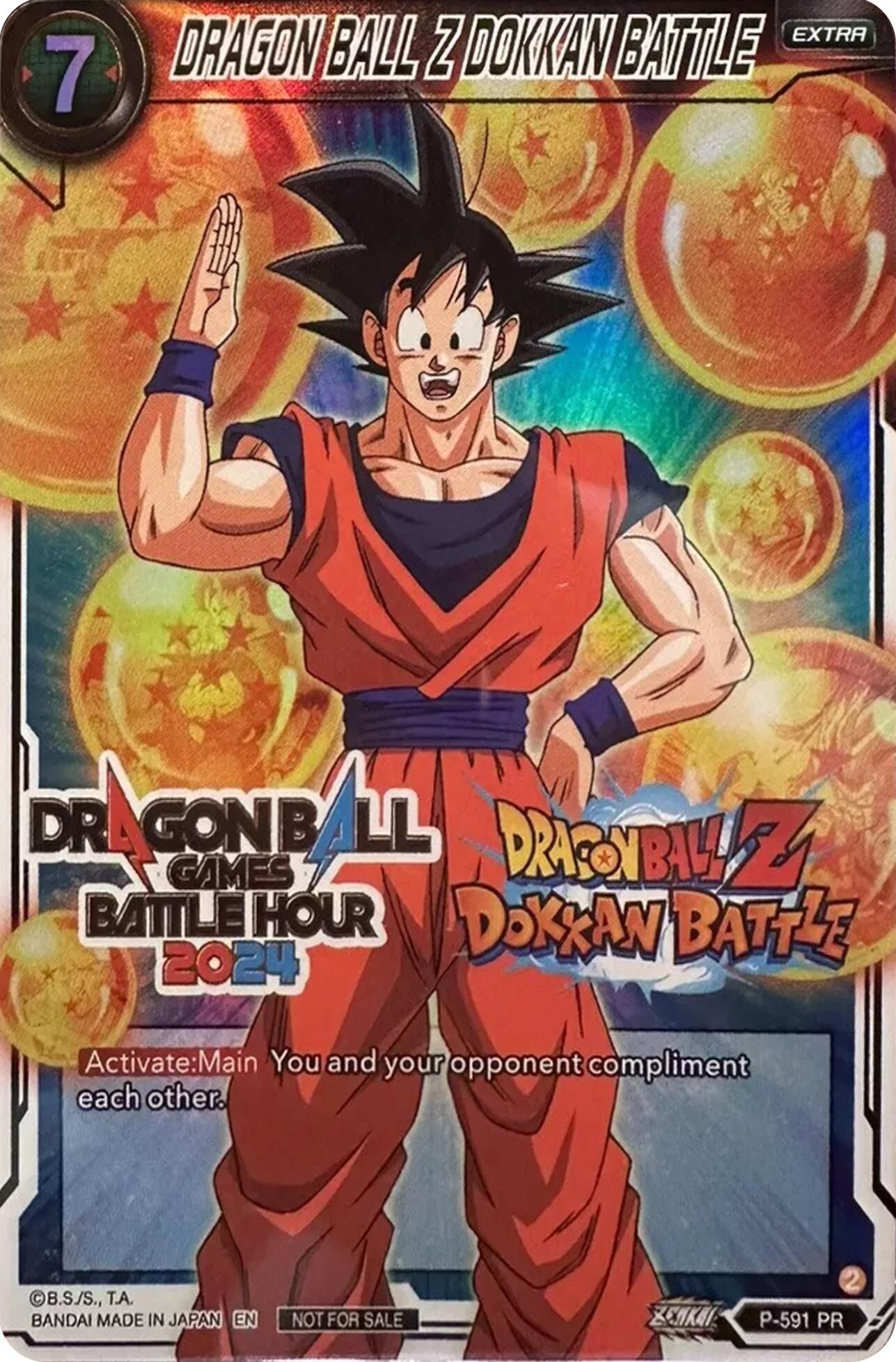 DRAGON BALL Z DOKKAN BATTLE (Dragon Ball Games Battle Hour 2024 Promo Card Set) (P-591) [Promotion Cards] | Rock City Comics