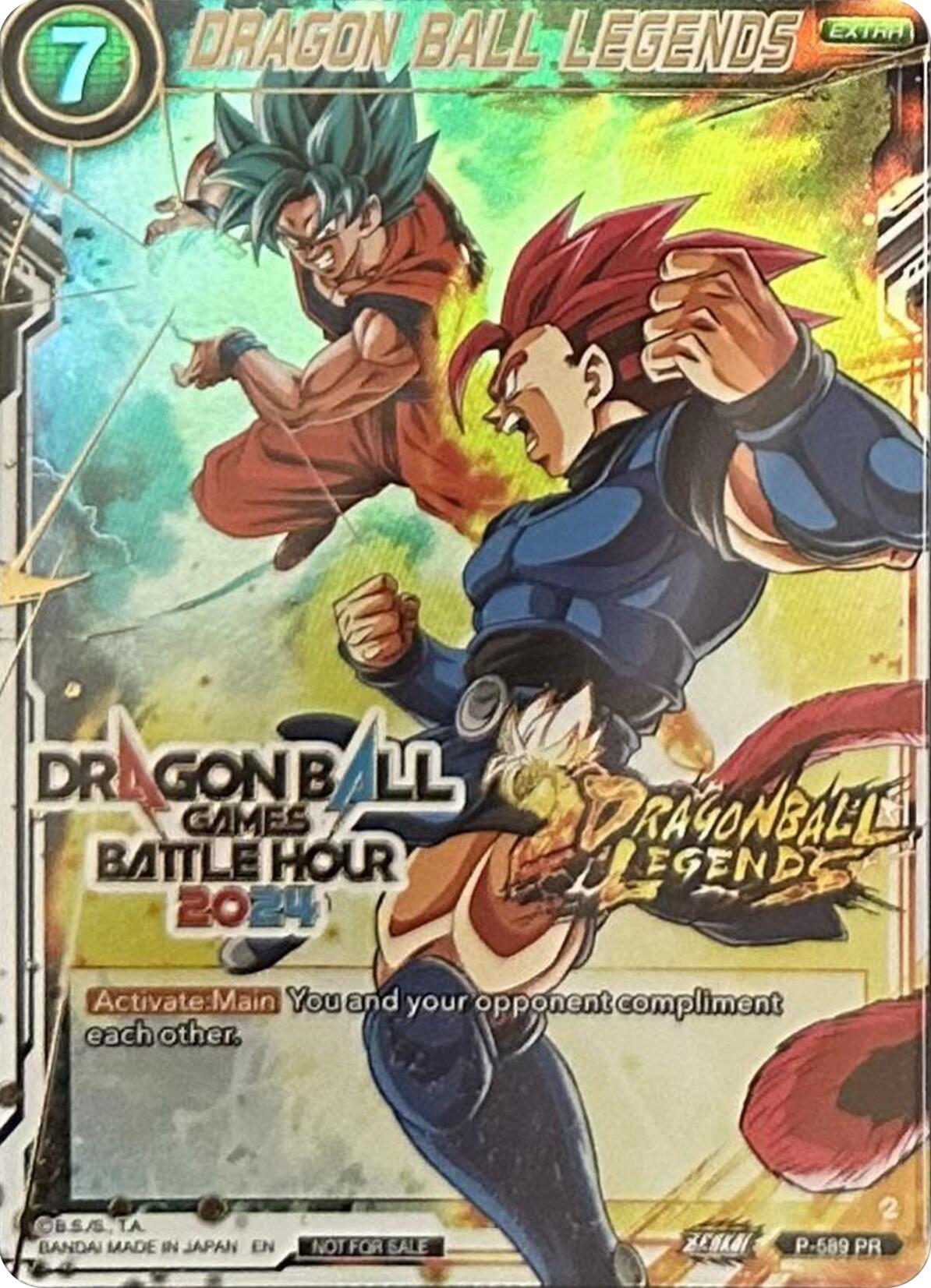 DRAGON BALL LEGENDS (Dragon Ball Games Battle Hour 2024 Promo Card Set) (P-589) [Promotion Cards] | Rock City Comics